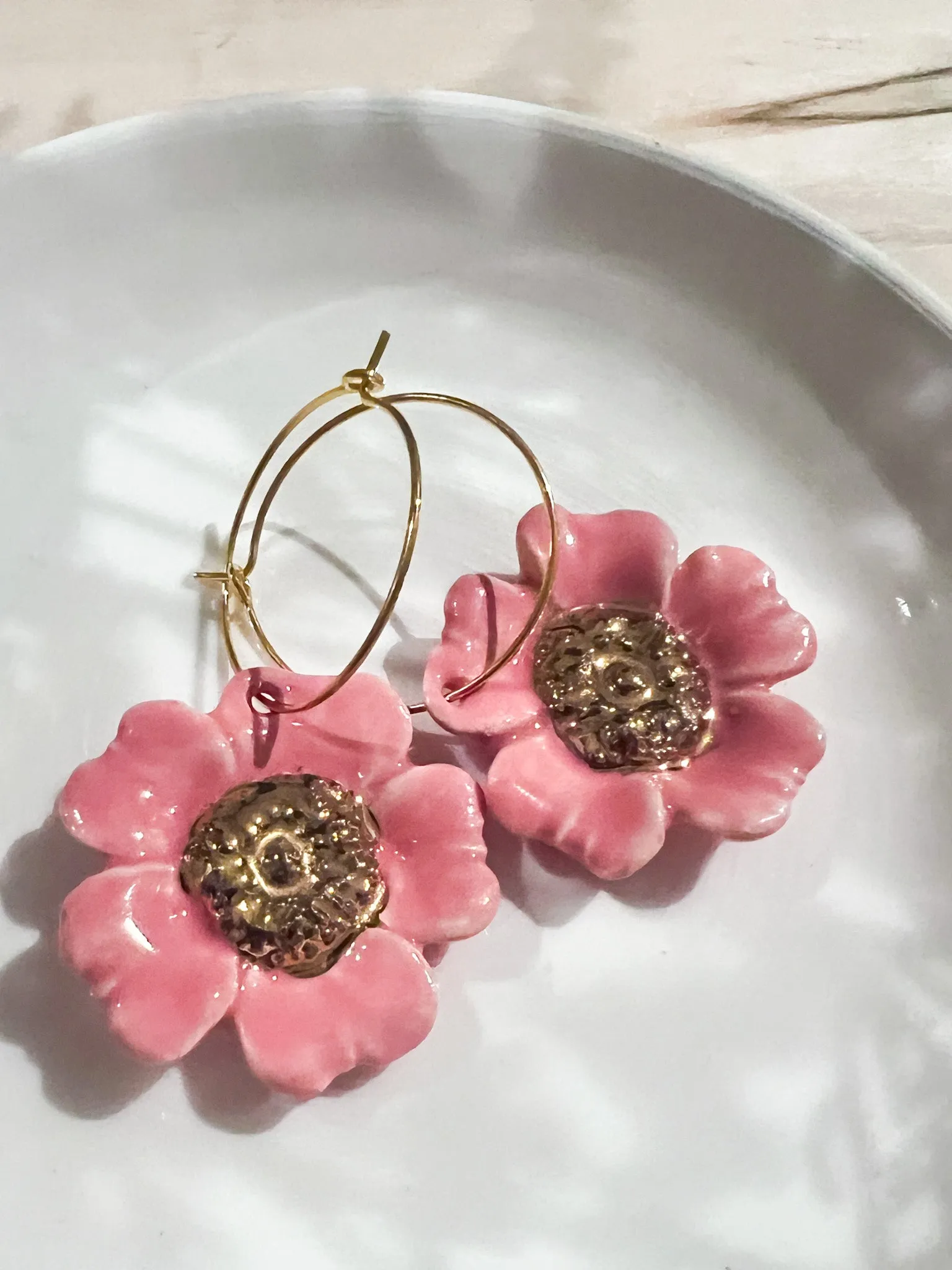 Blossom Hoops
