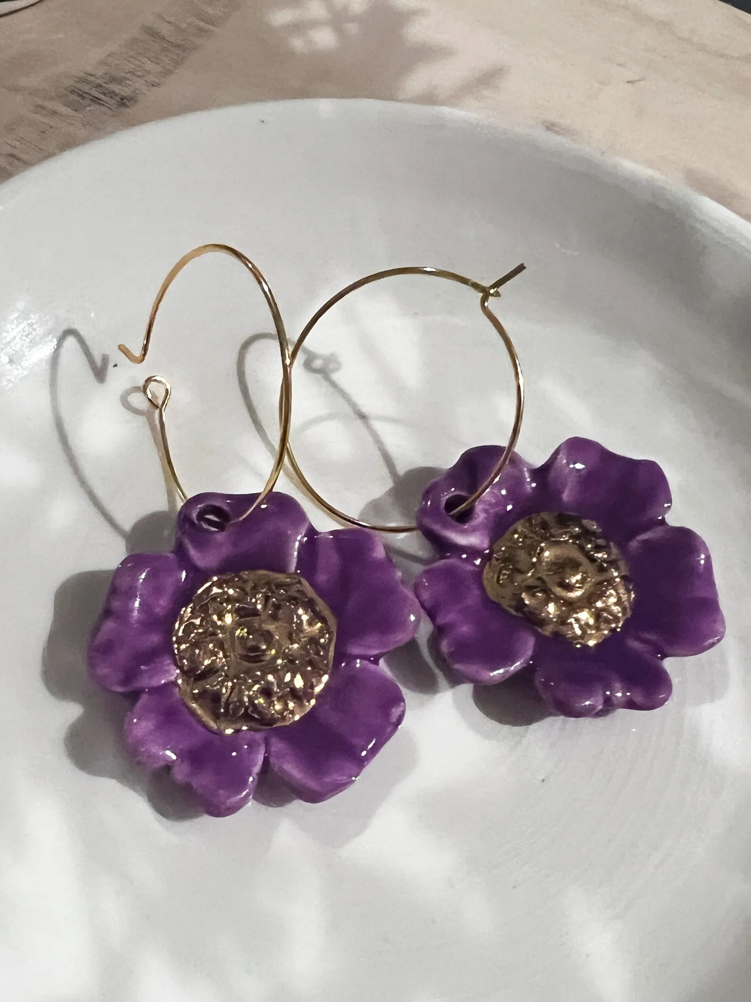 Blossom Hoops