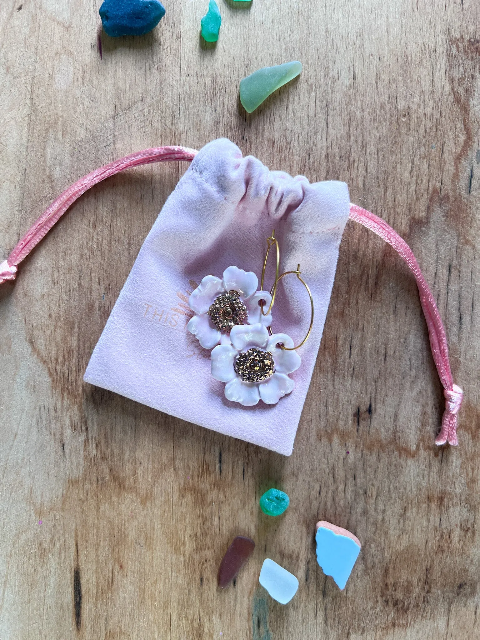Blossom Hoops