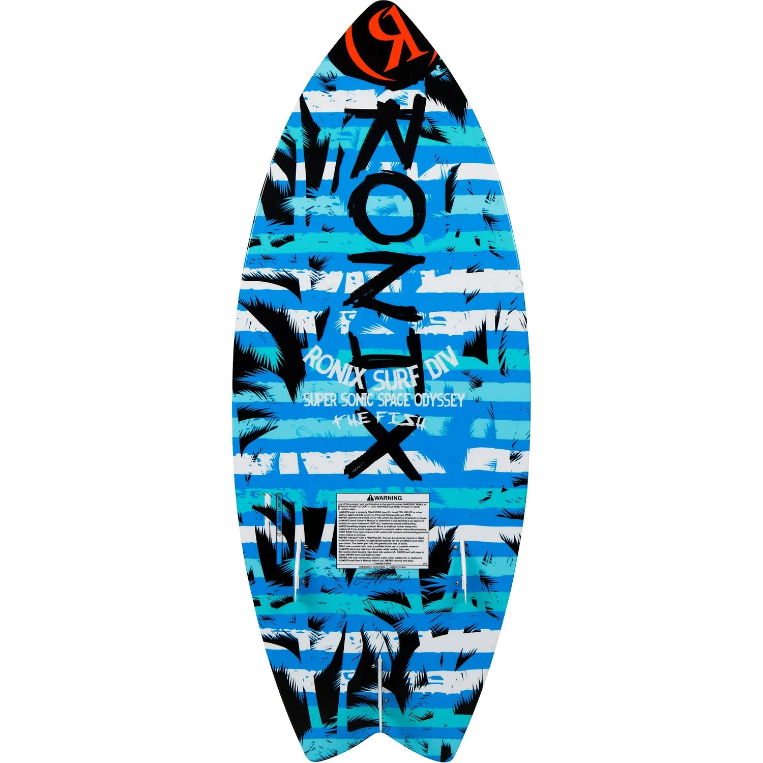 Boys Fish Super Sonic Space Odyssey Wake Surf