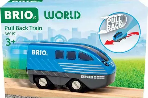 BRIO Pull Back Train