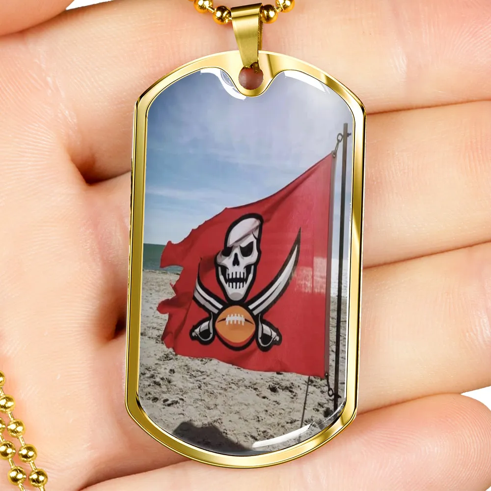 Buccaneer Flag Necklace