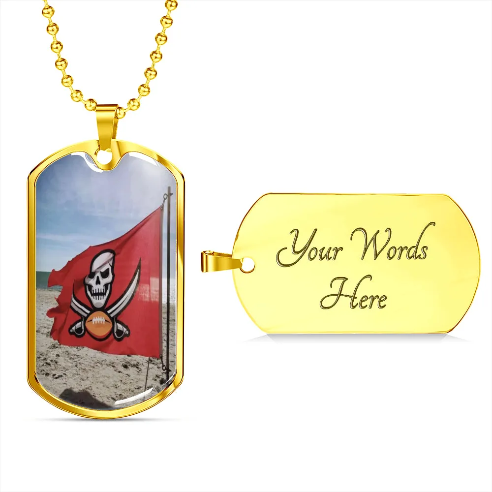 Buccaneer Flag Necklace