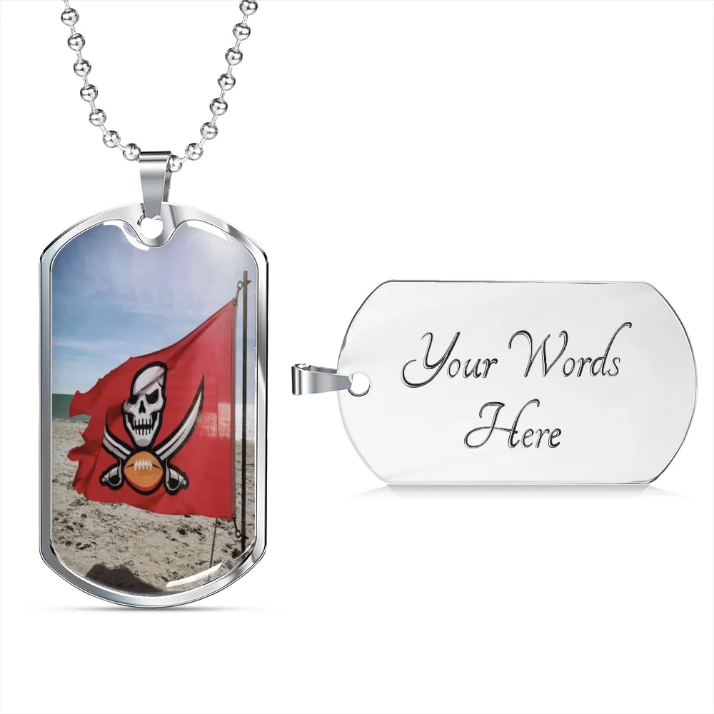Buccaneer Flag Necklace