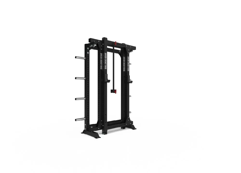 Bulldog Gear - MLFPR1 Folding Power Rack With Pull Up Bar