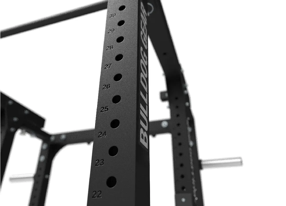 Bulldog Gear - MLFPR1 Folding Power Rack With Pull Up Bar