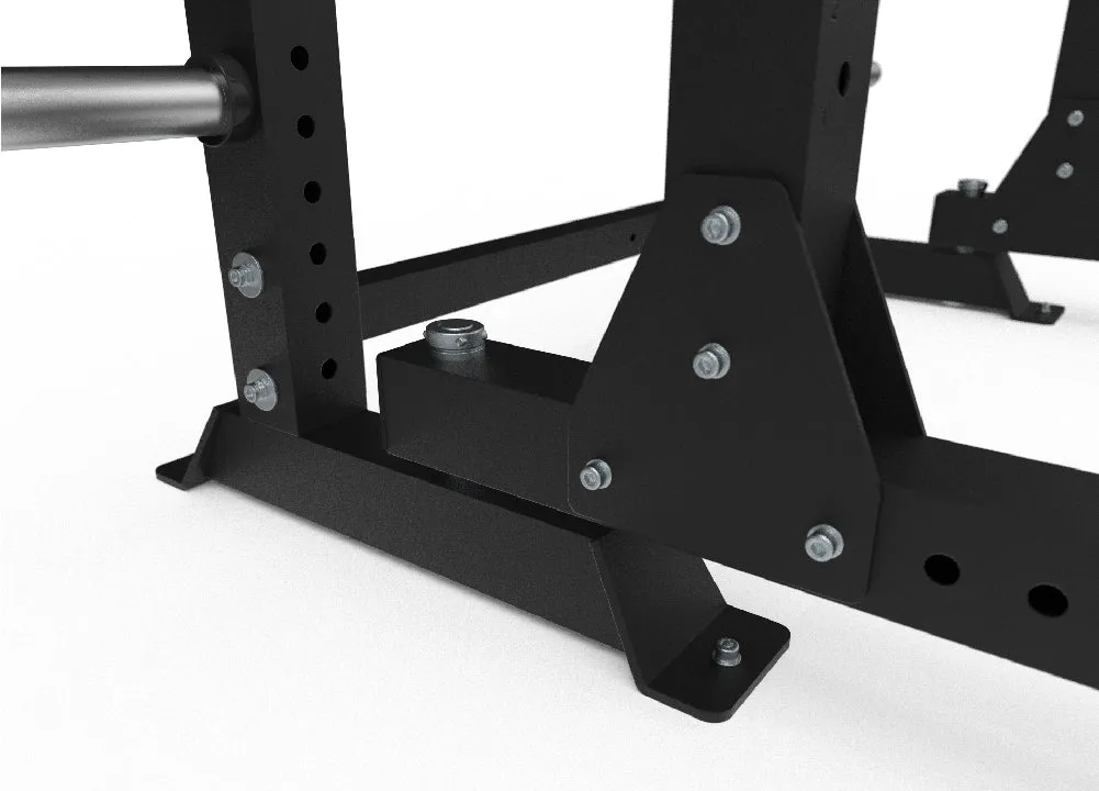Bulldog Gear - MLFPR1 Folding Power Rack With Pull Up Bar