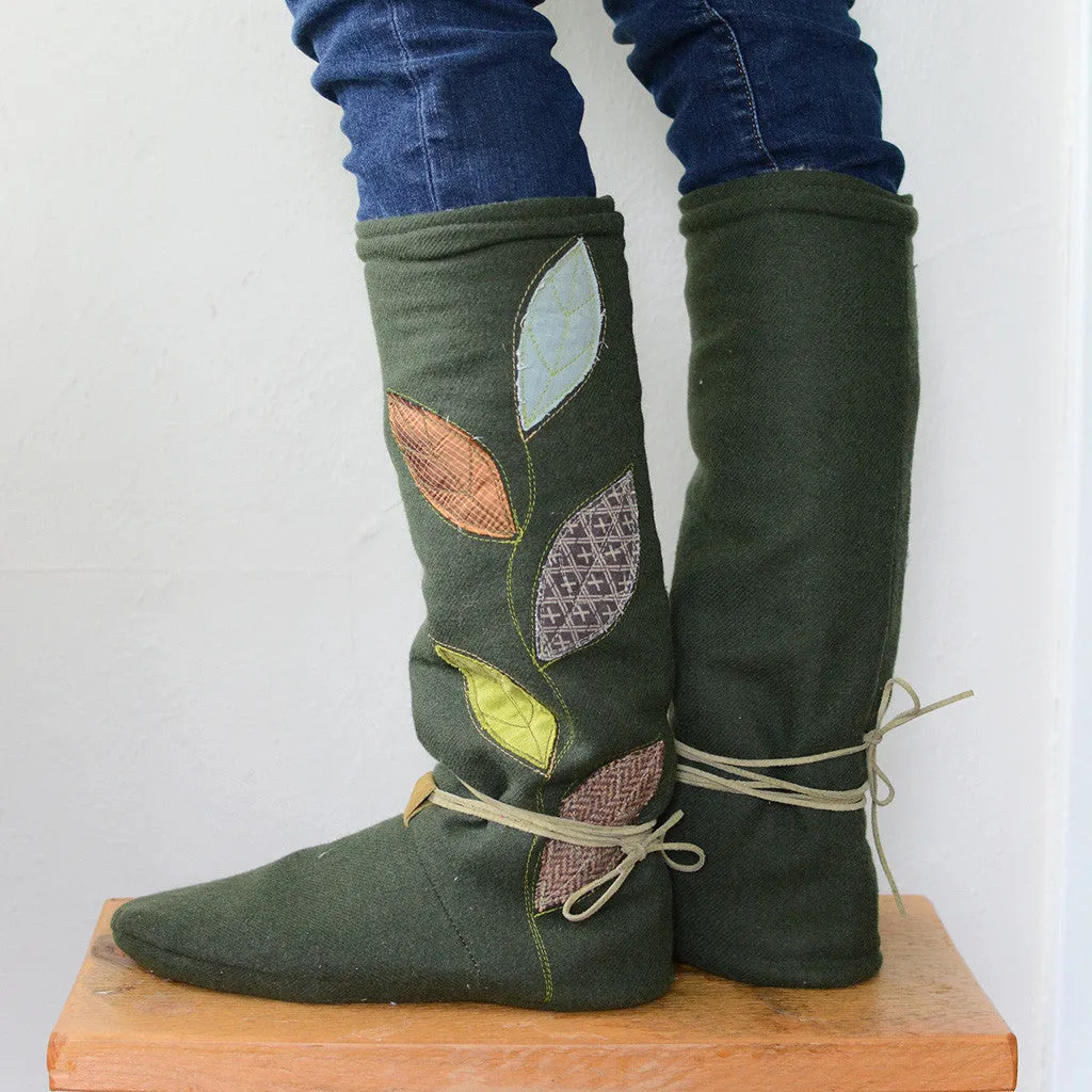 BUNDLE - Tie Back Boots  Sewing Patterns - Family ~ Baby, Child   Adult