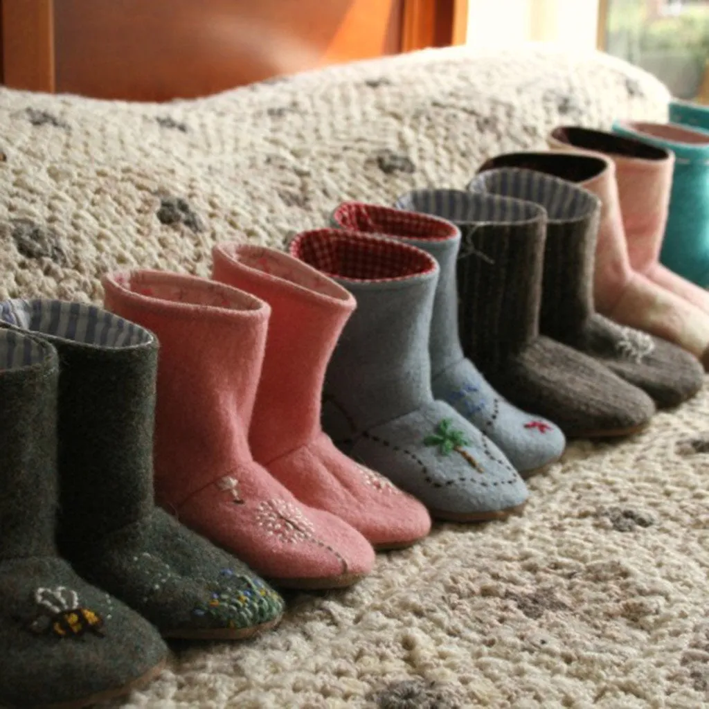 BUNDLE - Tie Back Boots  Sewing Patterns - Family ~ Baby, Child   Adult