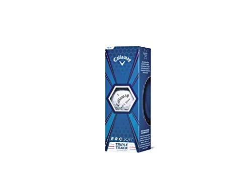 Callaway Golf ERC Soft Triple Track Golf Balls, (One Dozen), Yellow