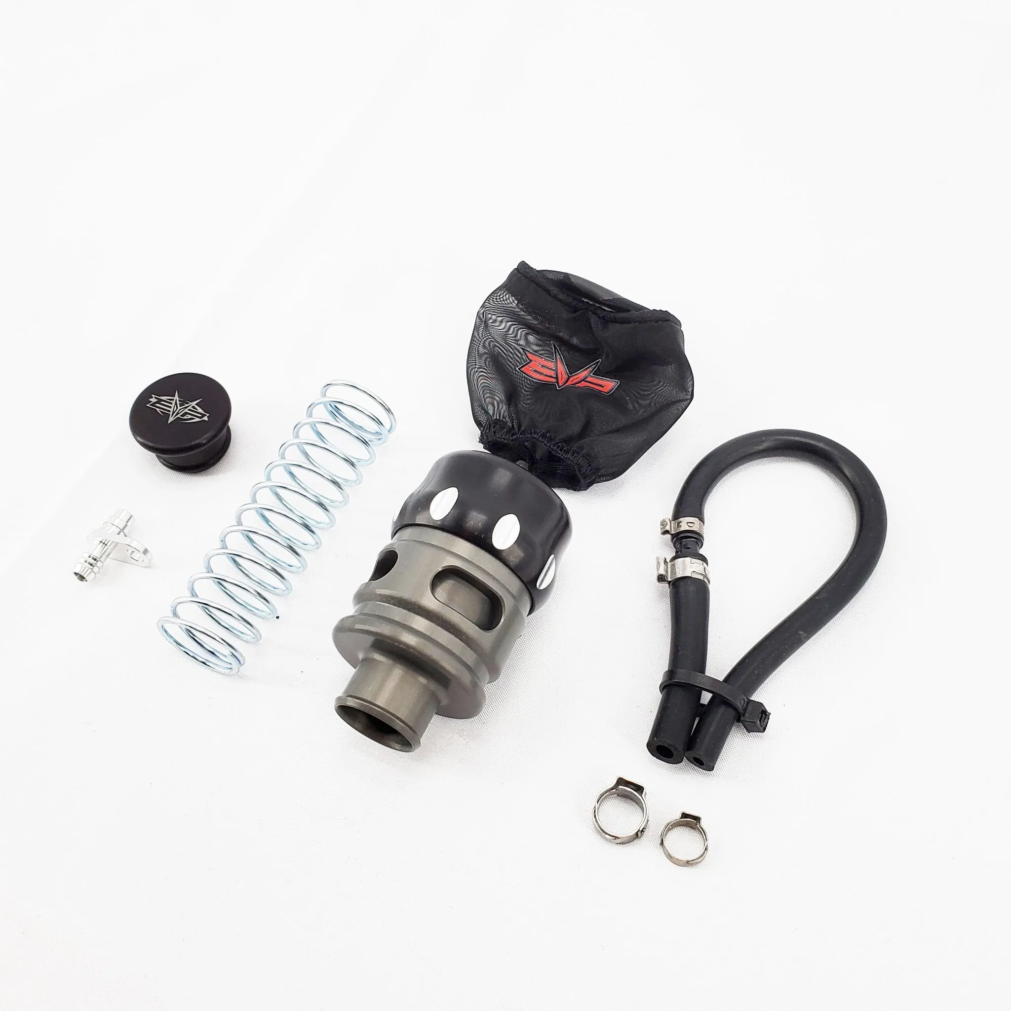 CAN AM MAVERICK X3 BILLET ALUMINUM "VENT TO ATMOSPHERE" BLOW-OFF VALVE KIT WITH FILTER