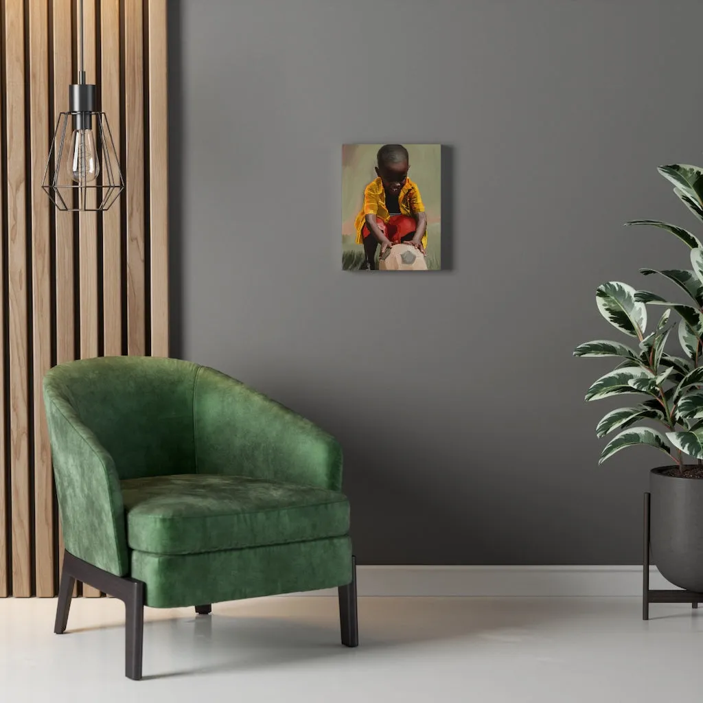 Canvas Wall Art (Boy At Play )