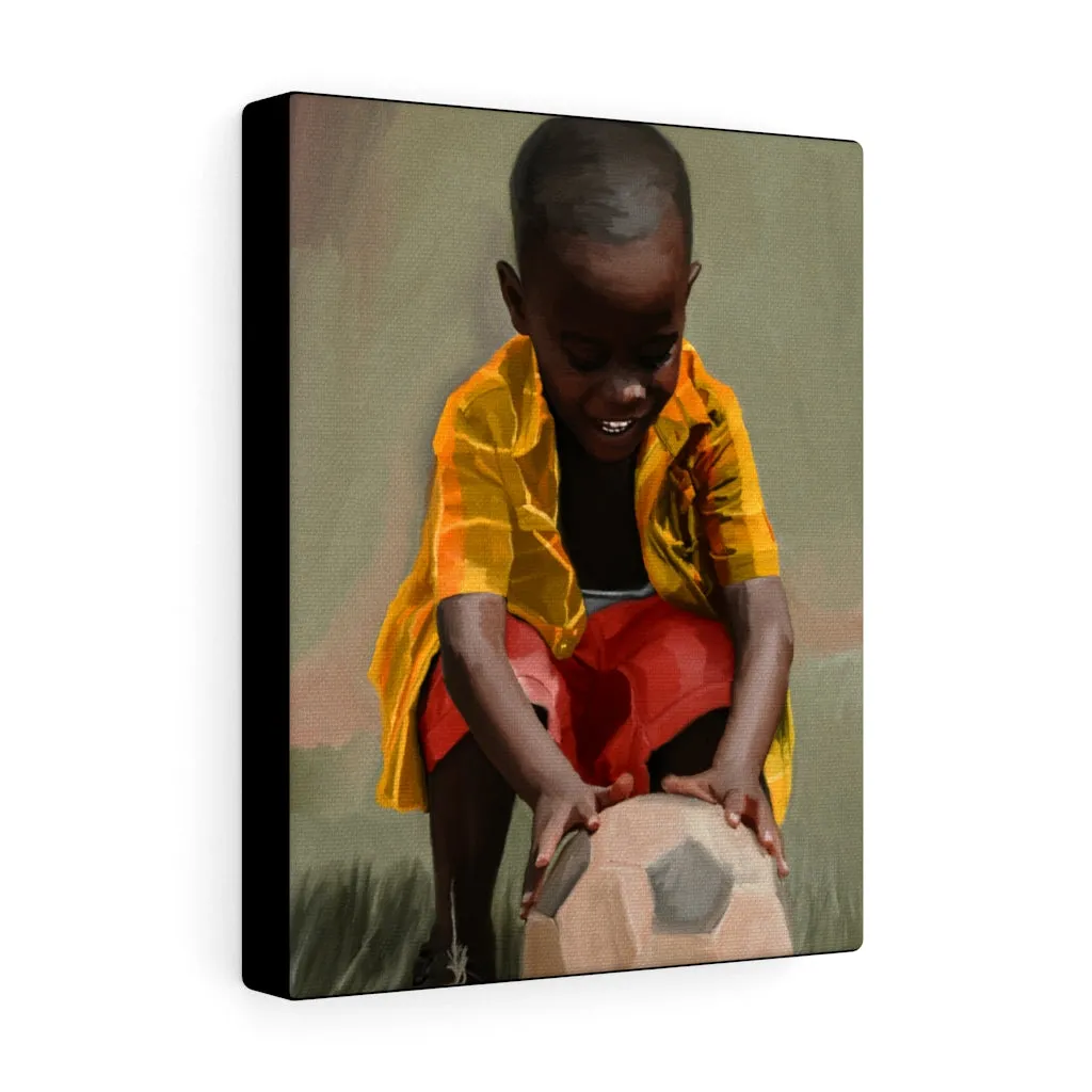 Canvas Wall Art (Boy At Play )