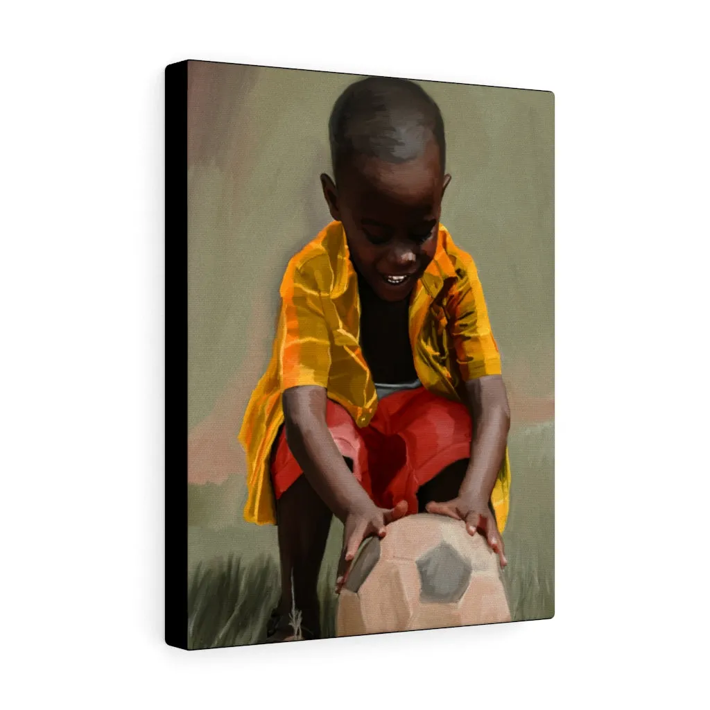 Canvas Wall Art (Boy At Play )