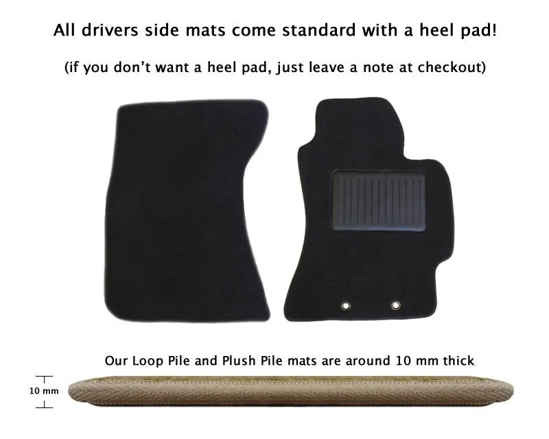 Car Mats to fit Mazda 3 BL (Jan 2004 - Mar 2009) SEDAN SPORTS MODEL ONLY