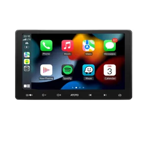 Car Stereo ATOTO F7 XE 10.1 Inch Double Din Wireless CarPlay & Android GPS QLED