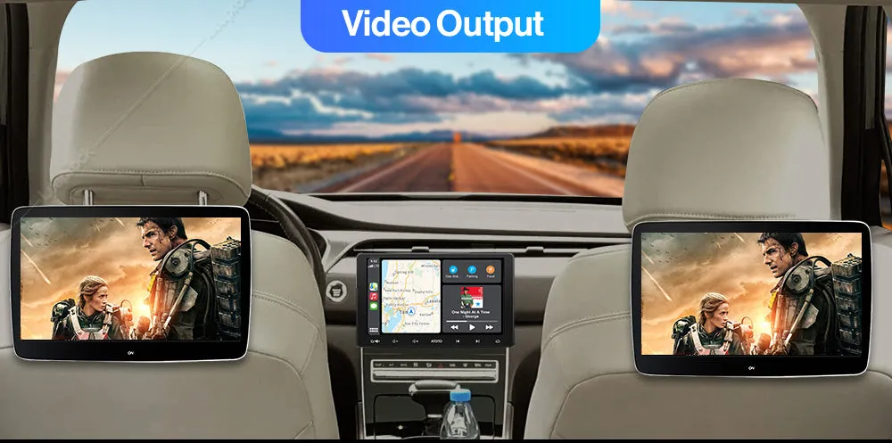 Car Stereo ATOTO F7 XE 10.1 Inch Double Din Wireless CarPlay & Android GPS QLED