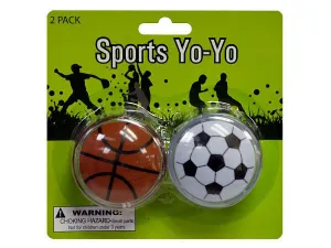 Case of 24 - Sports Yo-Yo Set