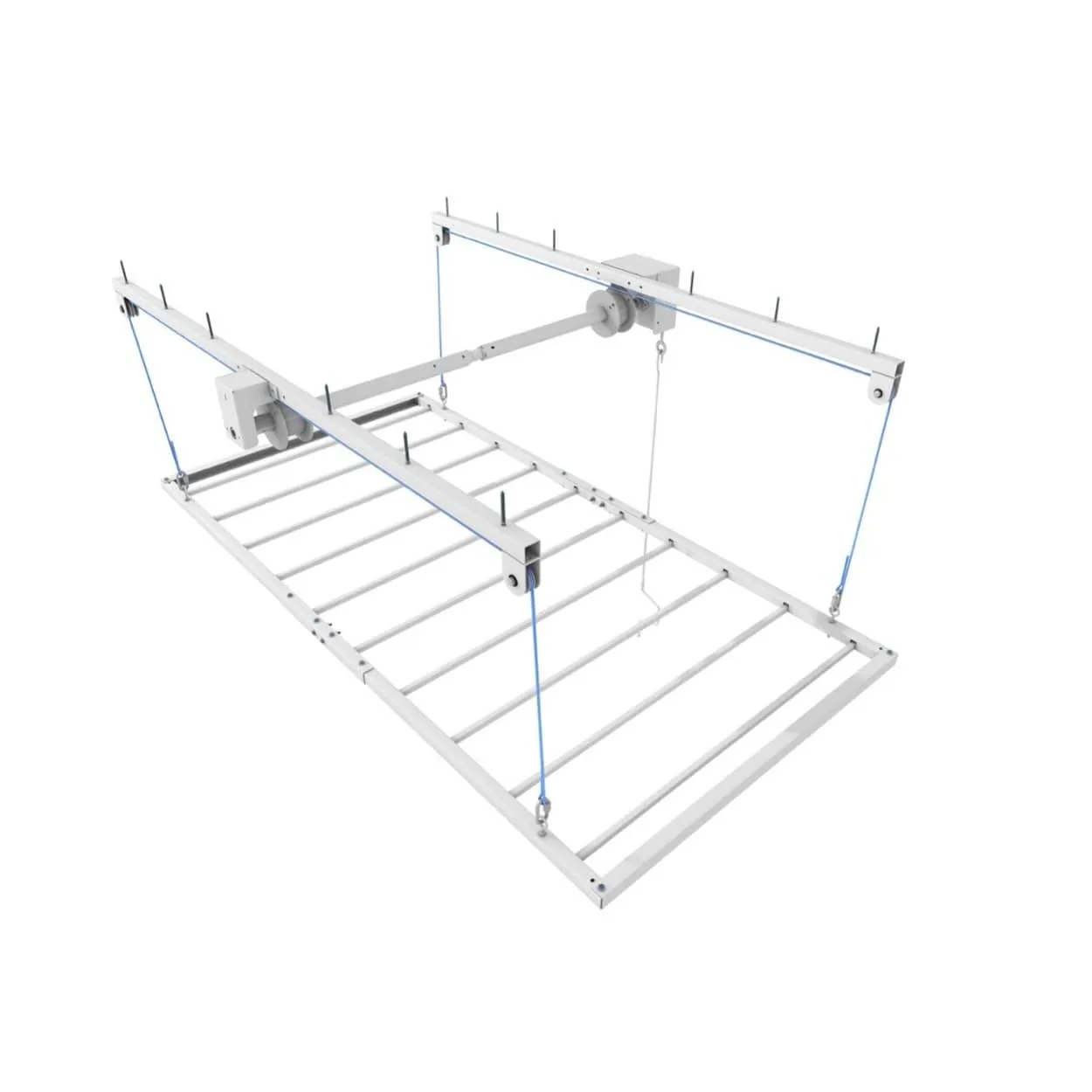 Ceiling Sam Retractable 4'x8' ceiling storage system