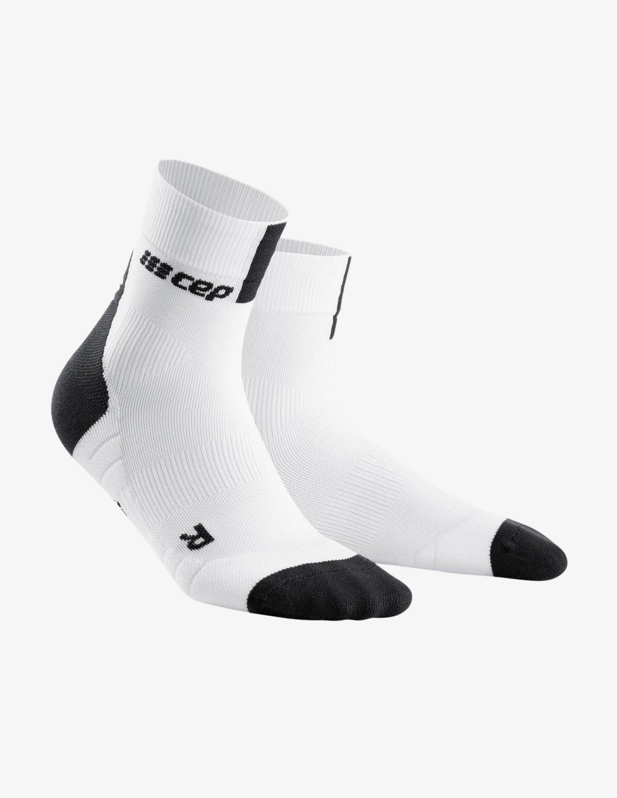 CEP Socks Short Cut 3.0 White/Grey
