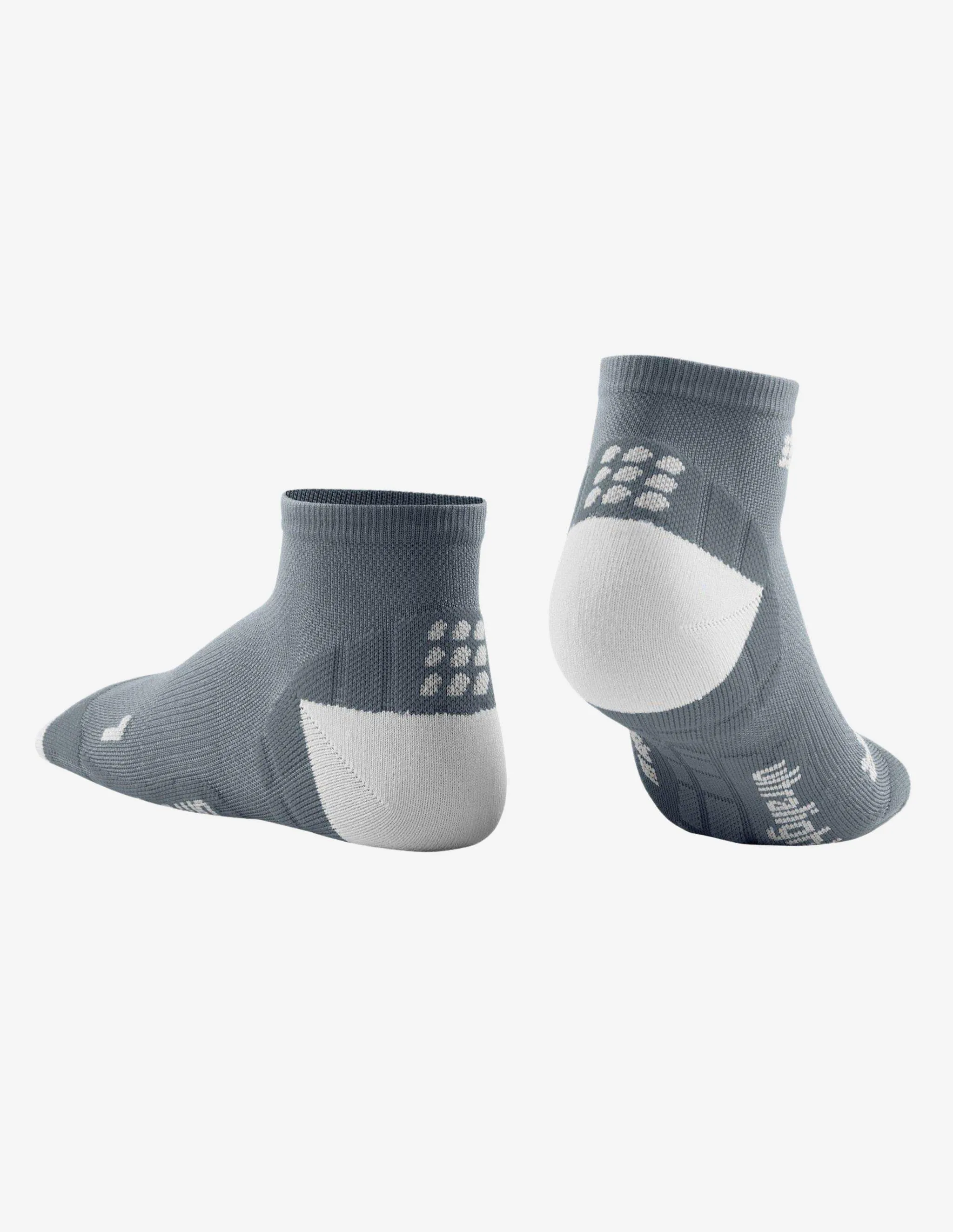 CEP Ultra Light V2 Socks Low Cut Grey/Light Grey
