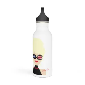 Choo Choo Logo Chillin @ Choo's Stainless Steel Water Bottle 20oz