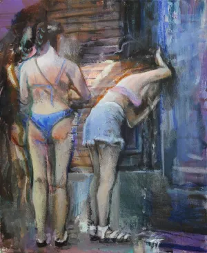 Claudia Bitrán, "White Shoes (Spring Break)"