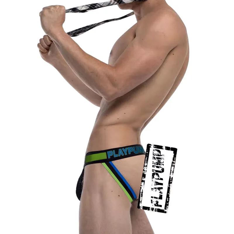 CLUB JOX PLAYPUMP PP9115 GREEN XL JOCKSTRAP