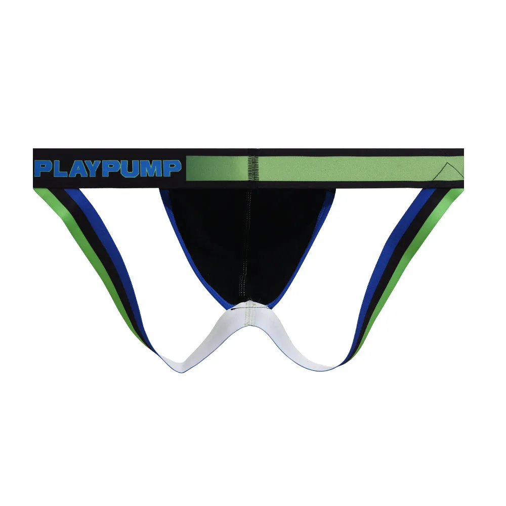CLUB JOX PLAYPUMP PP9115 GREEN XL JOCKSTRAP