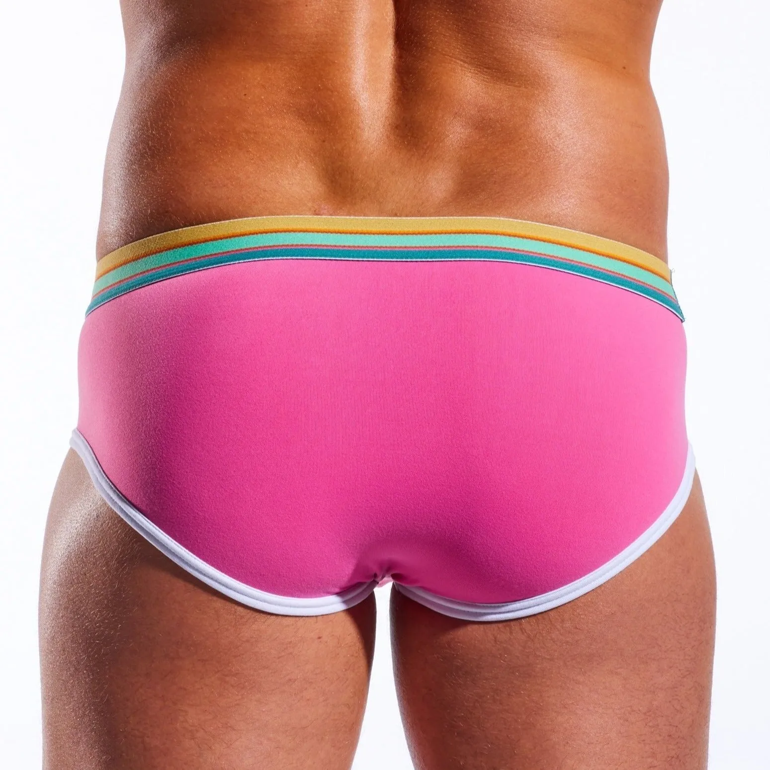 Cocksox Sports Brief Miami Pink