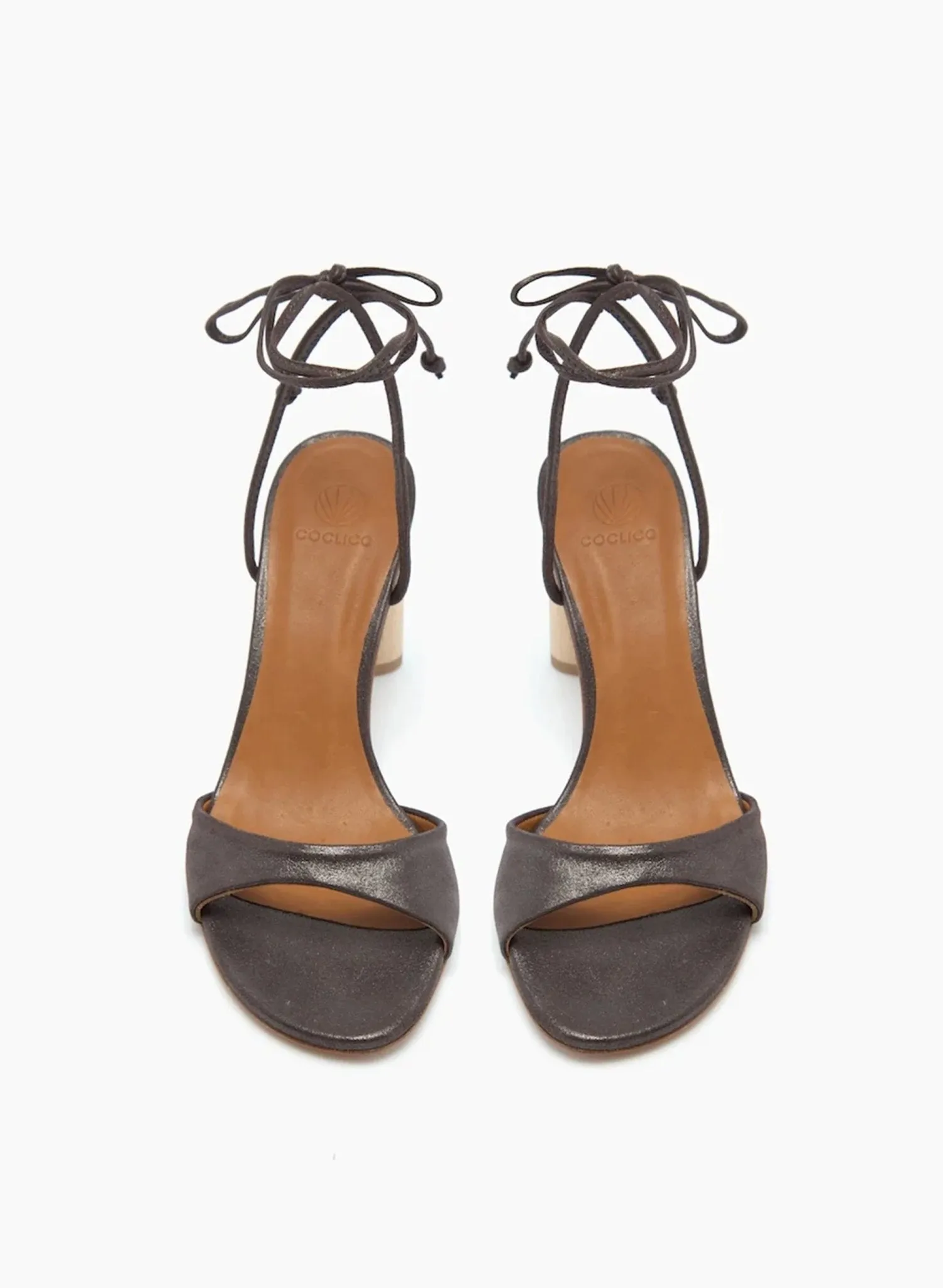 Coclico - Gilda Heel - Anthracite Shimmer Suede