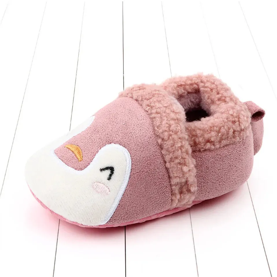 Cozy Animal-Themed Baby Shoes
