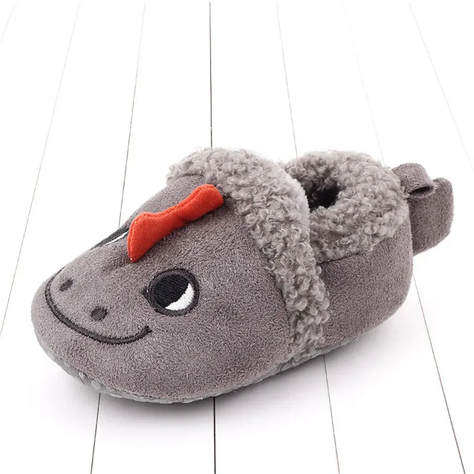 Cozy Animal-Themed Baby Shoes