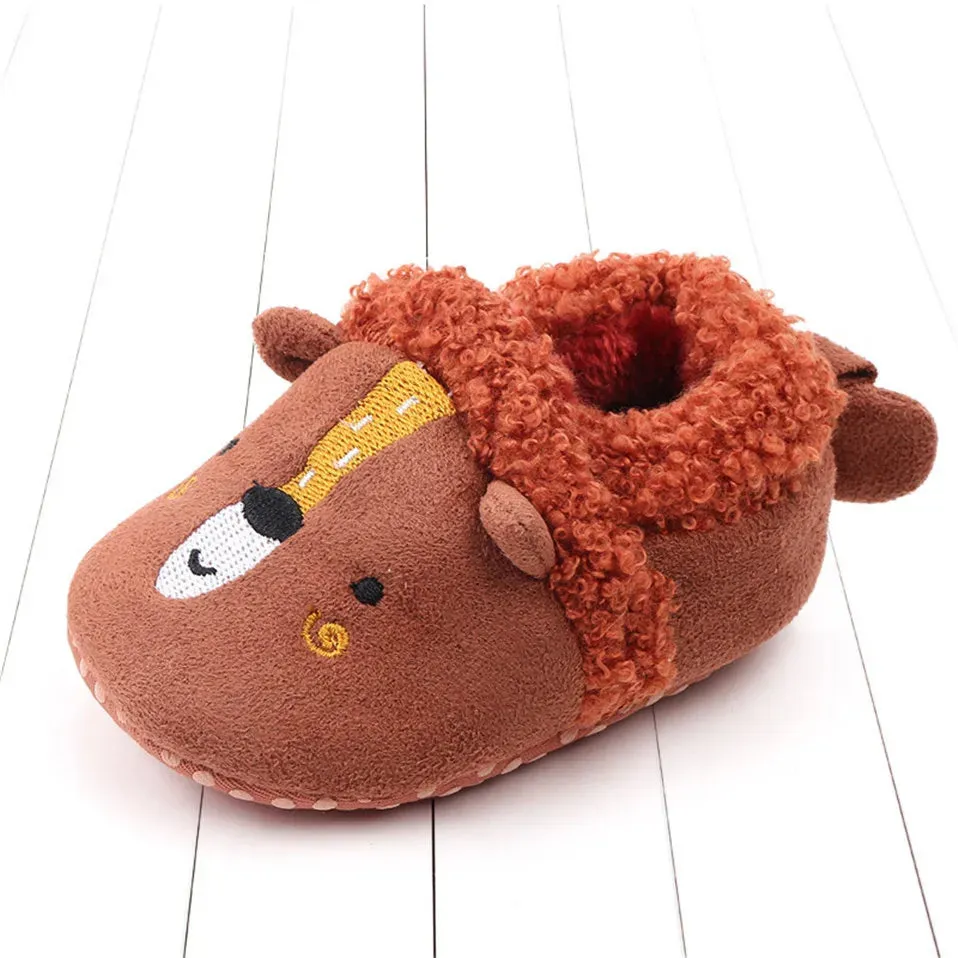 Cozy Animal-Themed Baby Shoes