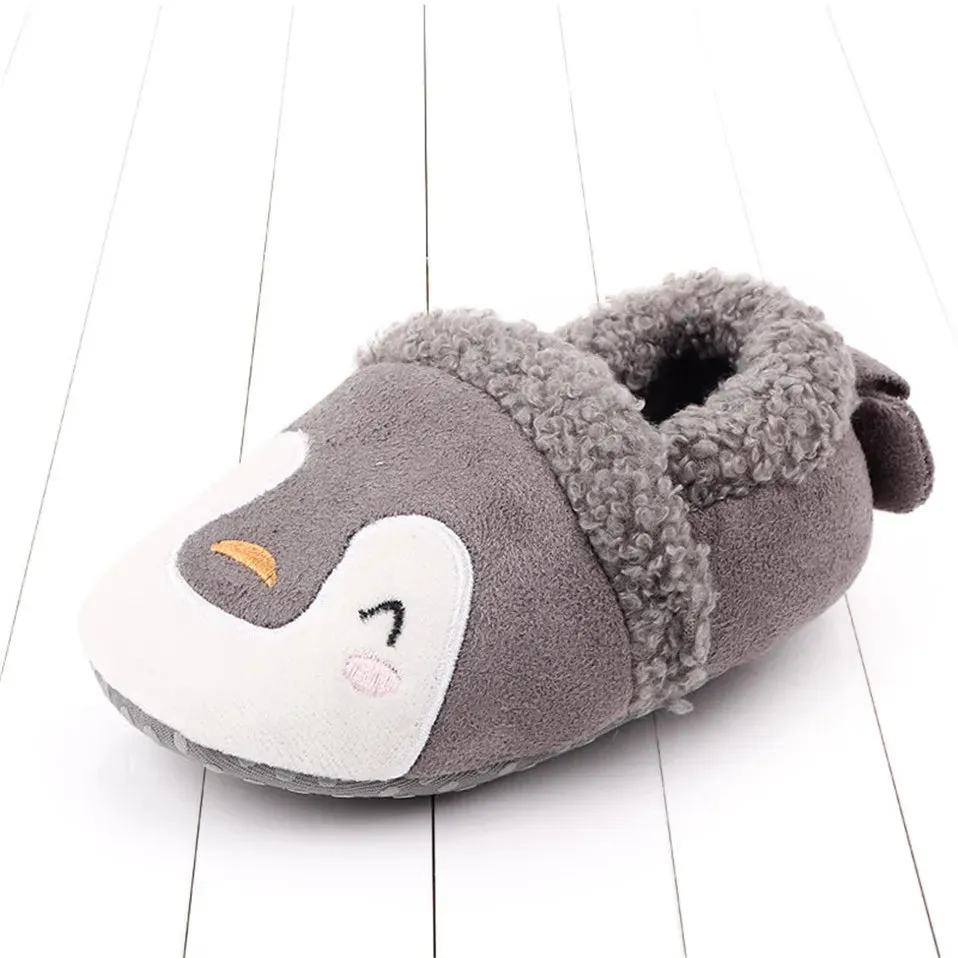 Cozy Animal-Themed Baby Shoes