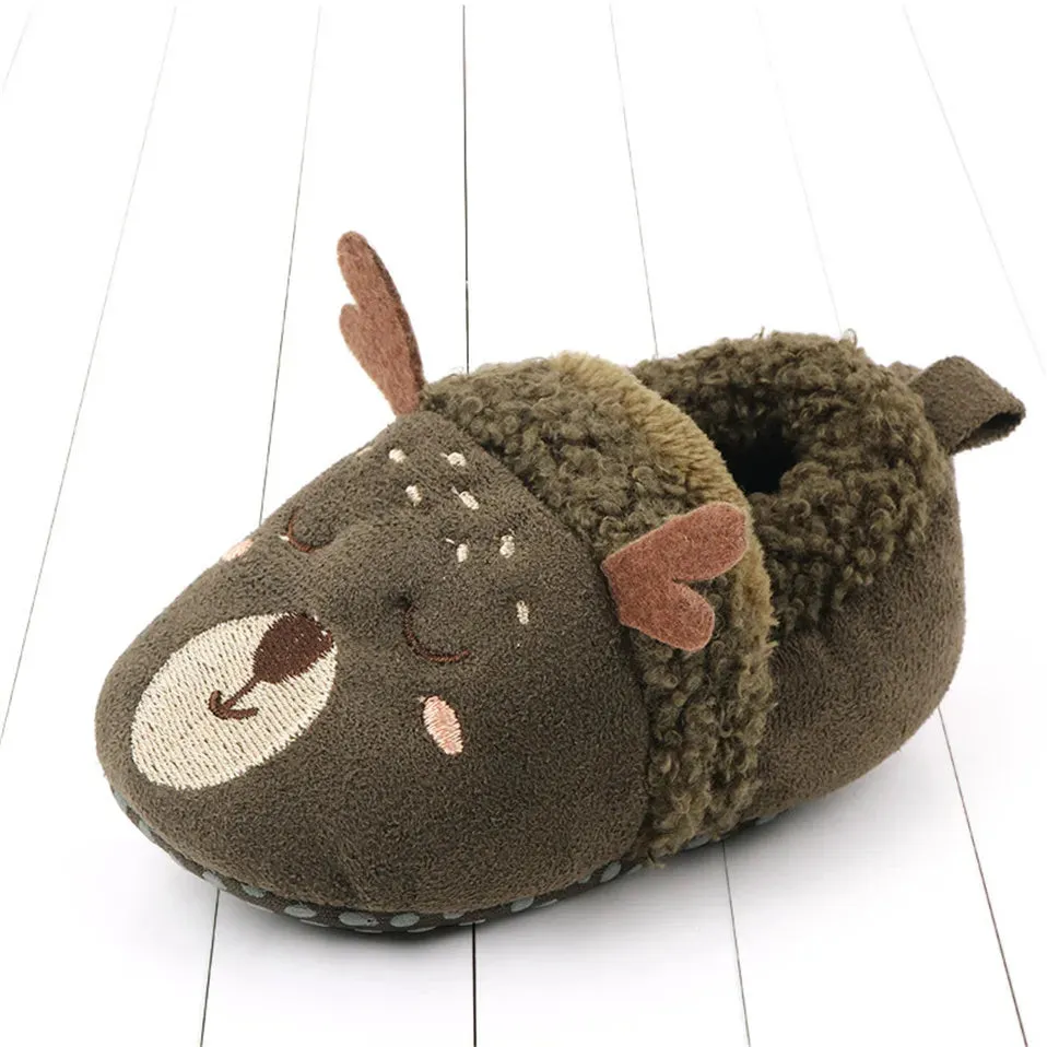 Cozy Animal-Themed Baby Shoes