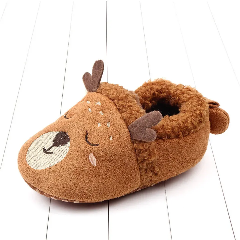 Cozy Animal-Themed Baby Shoes