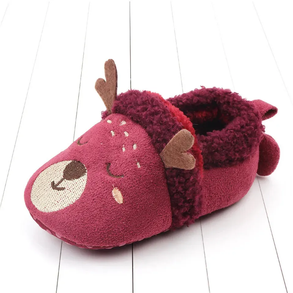 Cozy Animal-Themed Baby Shoes