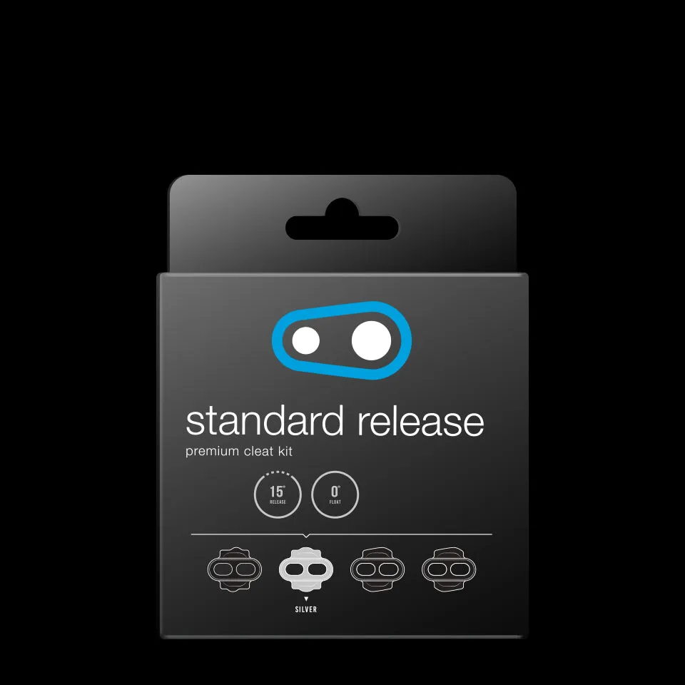 Crankbrothers Cleat MTB Standard Release 15deg release 0deg float Silver