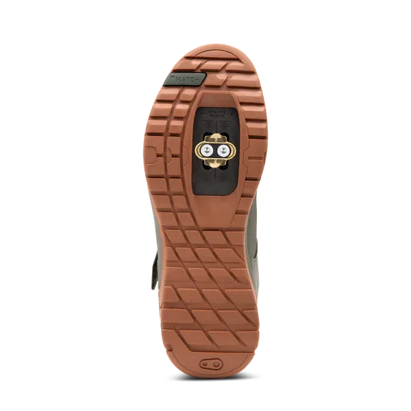 Crankbrothers Shoes Mallet E Speedlace Camo / Black - Gum outsole