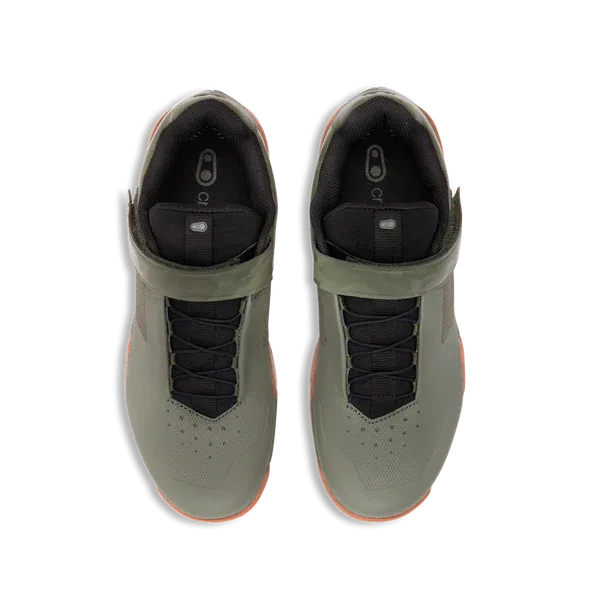 Crankbrothers Shoes Mallet E Speedlace Camo / Black - Gum outsole