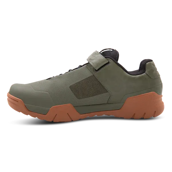 Crankbrothers Shoes Mallet E Speedlace Camo / Black - Gum outsole