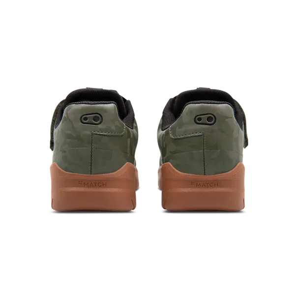 Crankbrothers Shoes Mallet E Speedlace Camo / Black - Gum outsole