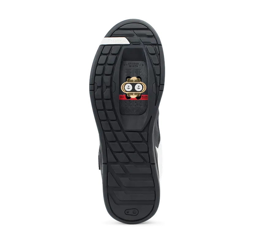 Crankbrothers Shoes Mallet Speedlace Black / White Black outsole