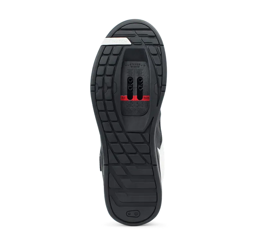Crankbrothers Shoes Mallet Speedlace Black / White Black outsole