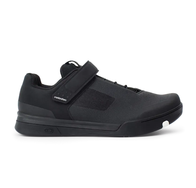 Crankbrothers Shoes Mallet Speedlace Black / White Black outsole