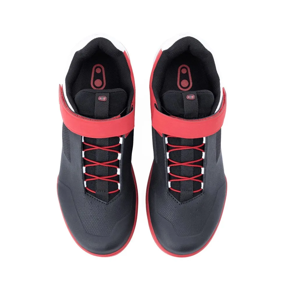 Crankbrothers Shoes Stamp Speedlace Black / Red/ White Flat