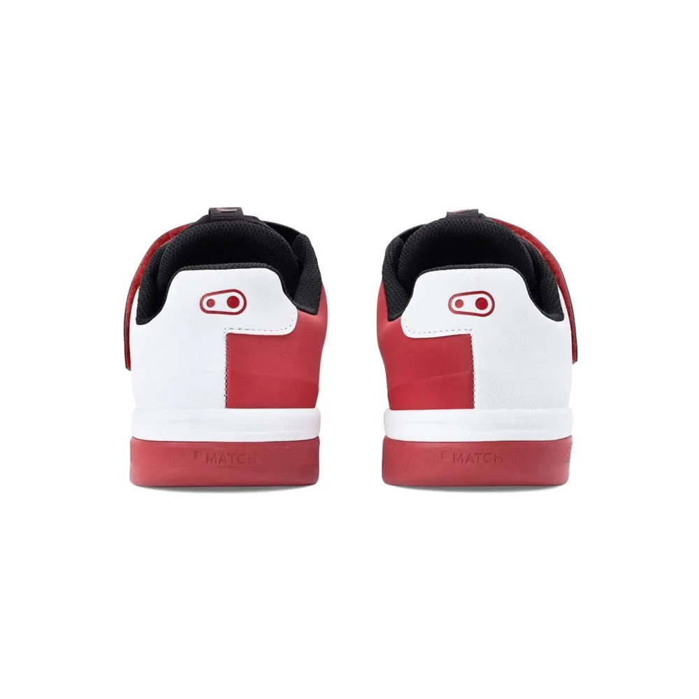 Crankbrothers Shoes Stamp Speedlace Black / Red/ White Flat