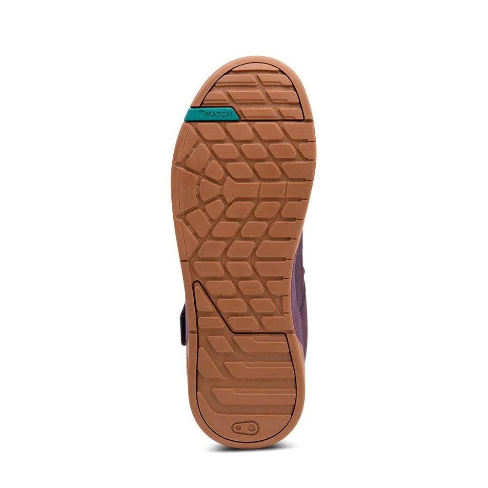 Crankbrothers Shoes Stamp Speedlace Purple / Teal Blue Flat