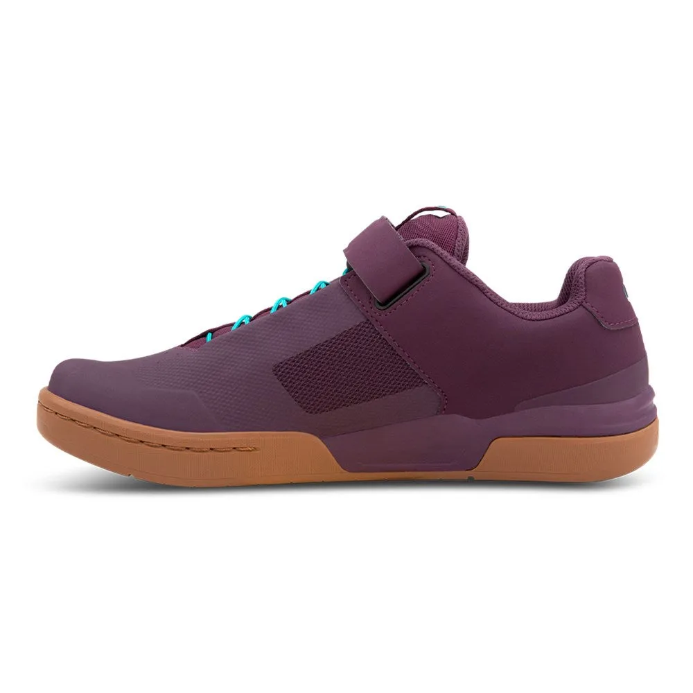Crankbrothers Shoes Stamp Speedlace Purple / Teal Blue Flat